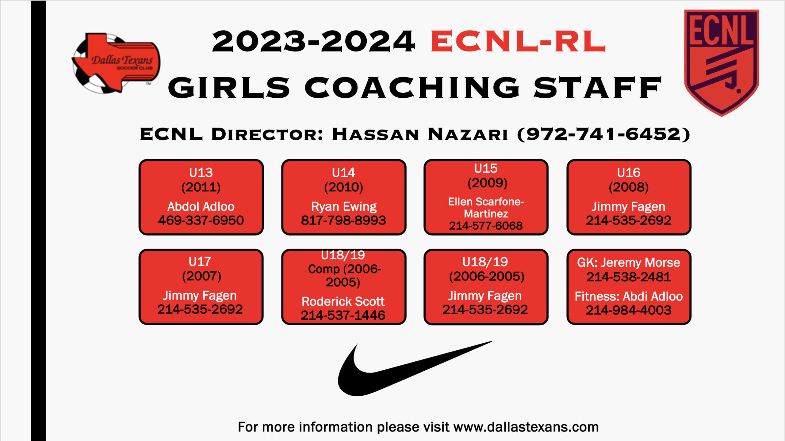 ECNL-RL Girls