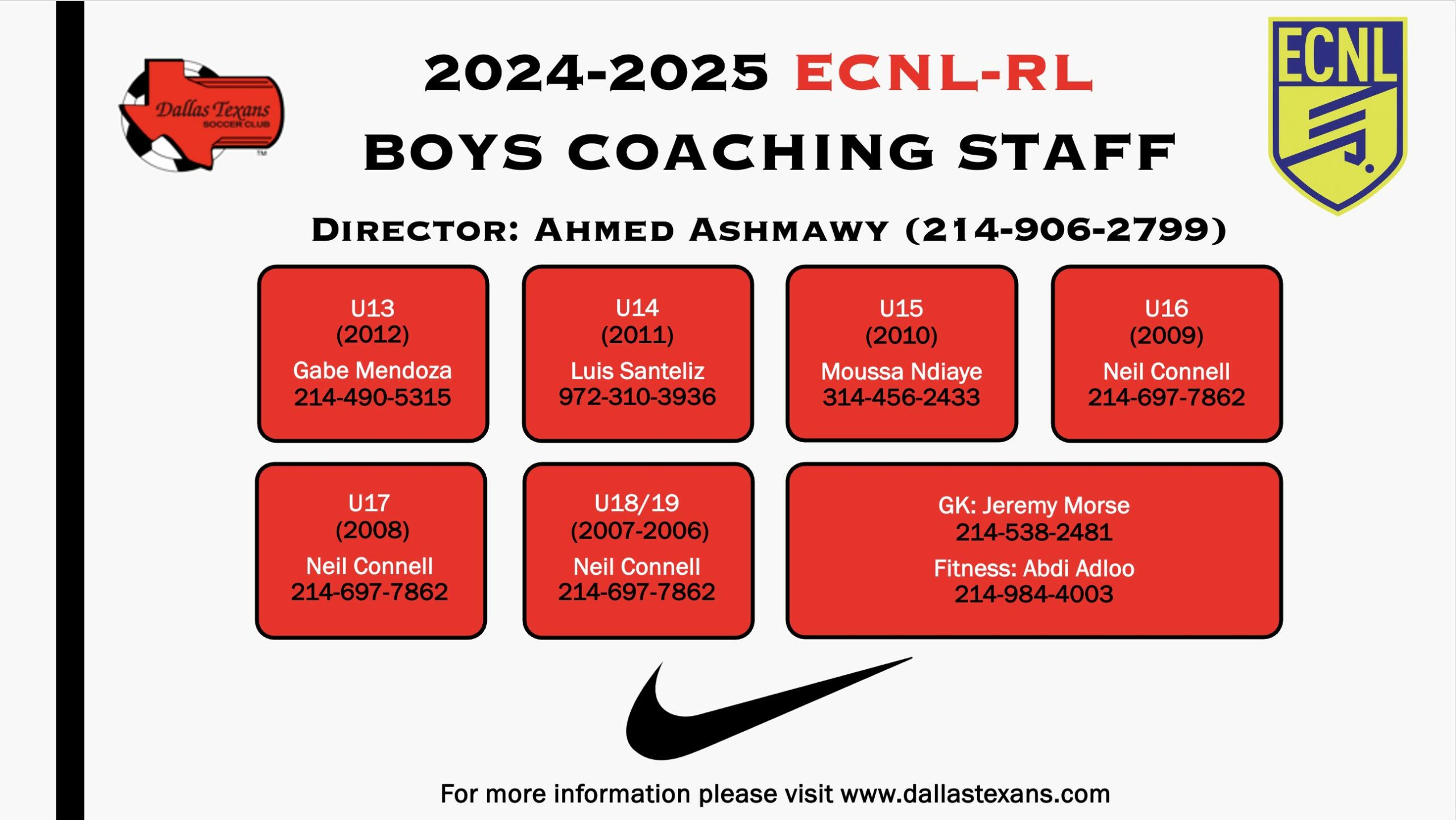Boys ECNL-RL